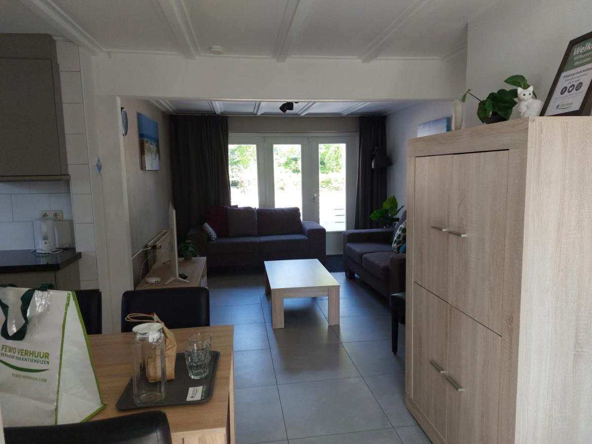 Boszicht 6 Halfvrijstaande Vakantiewoning In Oostkapelle Kültér fotó